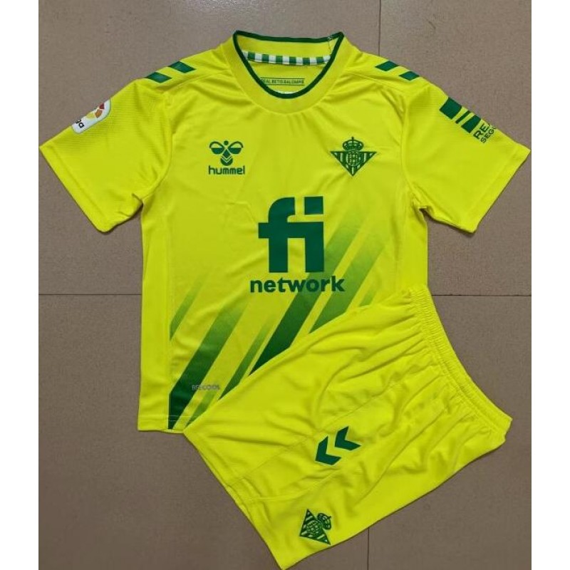 Camiseta Real Betis Balompie 2022-23 Portero Niño