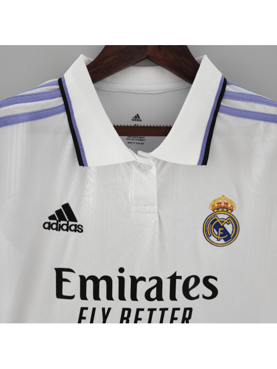Camiseta REAL M ADRID Campeones 14 Primera Equipación 22/23 Niño