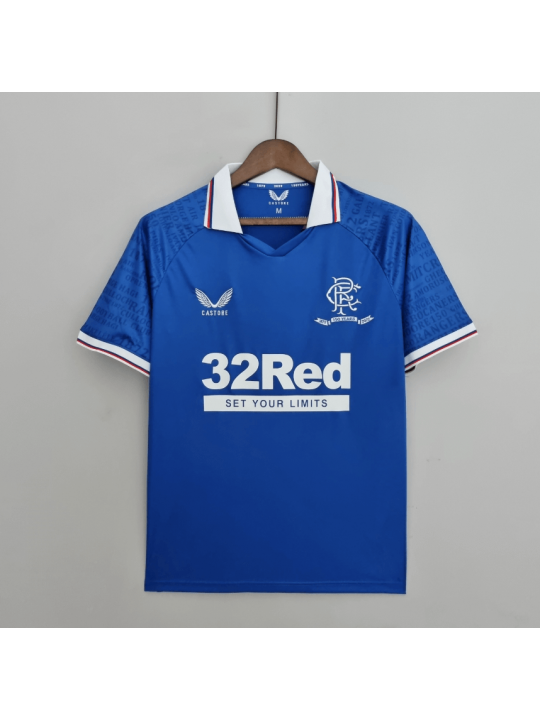 Camiseta 22/23 Rangers Edición Conmemorativa Azul