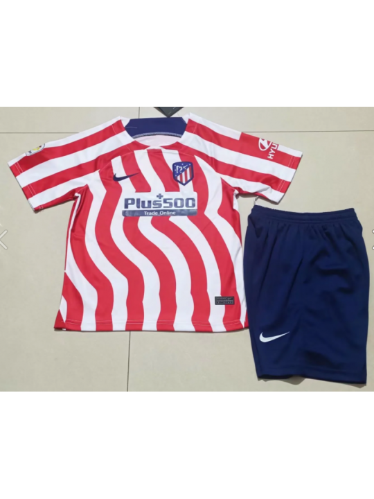 Camiseta Atlético De Madrid Primera Equipación 2022/2023 Niño