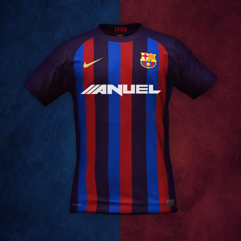 Camiseta b-arcelona Edición Limitada de Anuel la 1a equipación masculina del FC