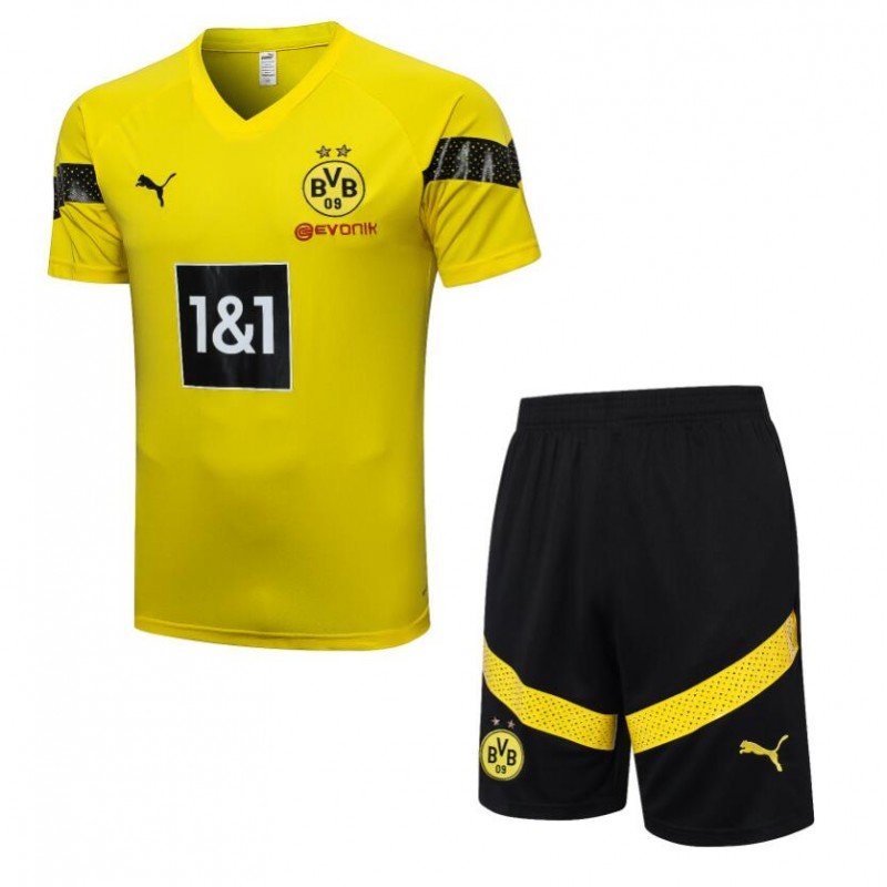 Camiseta Borussia Dortmund Training Kit Amarillo 22/23 + Pantalone