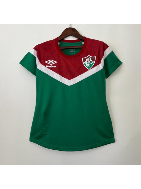 Camiseta Fluminense Pre-Match 2023/2024 Mujer