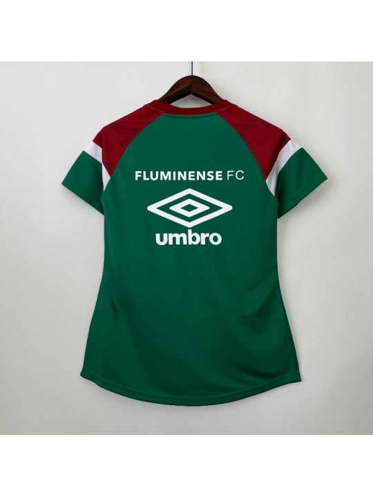 Camiseta Fluminense Pre-Match 2023/2024 Mujer