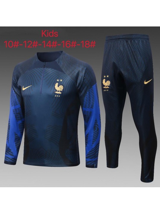 Chandal Entrenamiento Francia 2022/2023 Niño + Pantalones