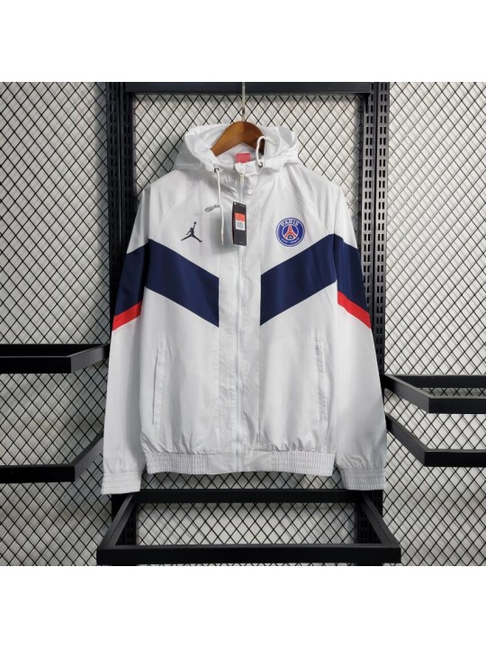 Chaquetas Cortavientos PSG BLANCO 23-24