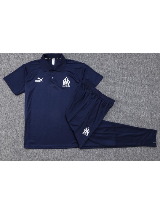 Polo Olympique De Marseille Pre-match 23/24 + Pantalones