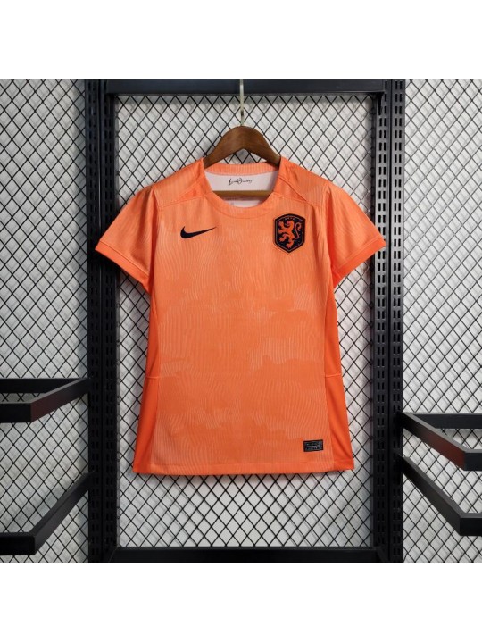 Camiseta Holanda Primera Equipación Mujer 2023