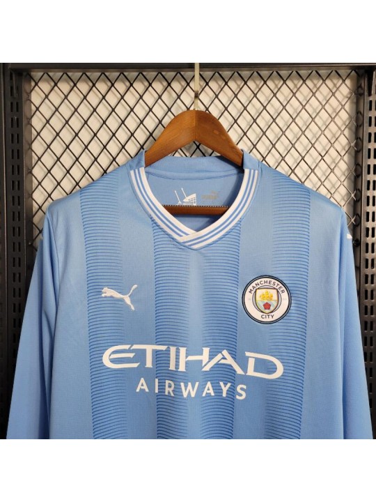 Camiseta Manchester City Primera Equipacion 23/24 ML