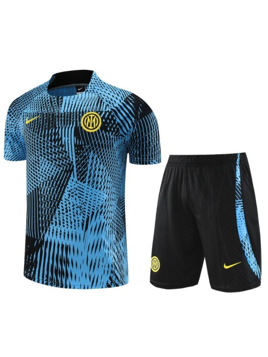 Camiseta Inter Milan Pre-Match 23/24 + Pantalones