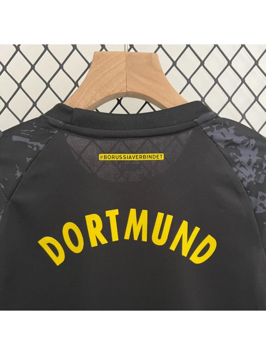 Camiseta Borussia Dortmund Segunda Equipación 23/24 Niño