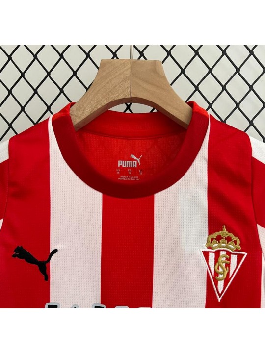 Camiseta Sporting De Gijón Primera Equipación 23/24 Niño