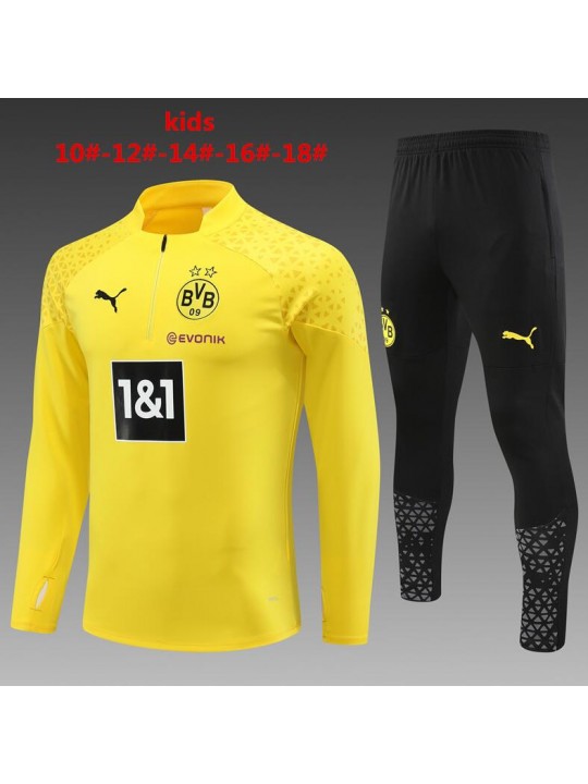 Chandal Entrenamiento Borussia Dortmund 23/24 Niño Amarillo + Pantalones