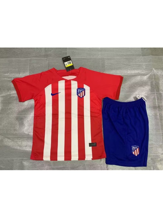 Camiseta Atlético De Madrid 1ª Equipación 23/24 Niño