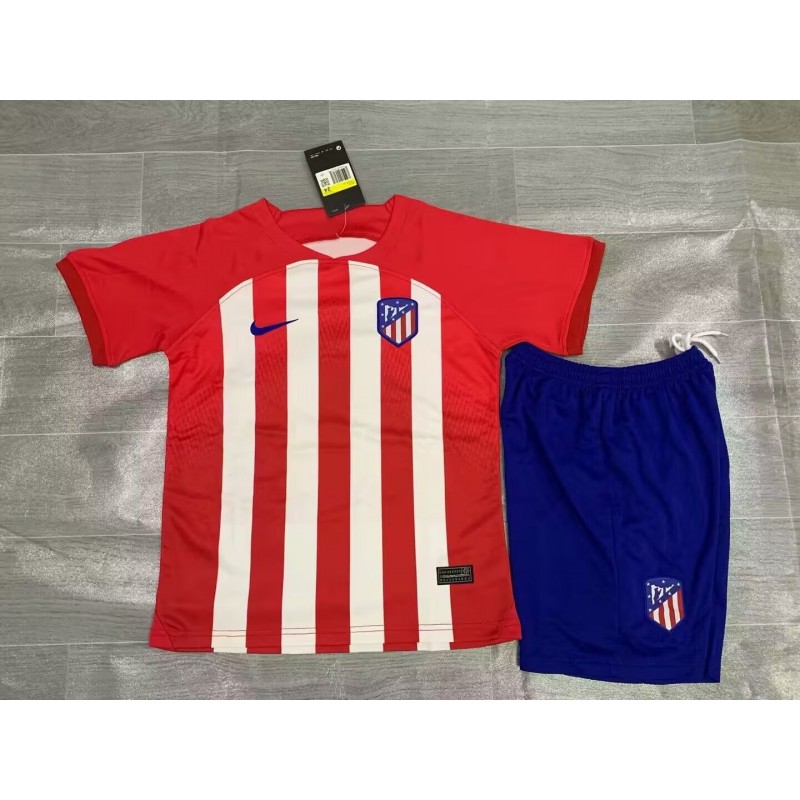 Camiseta Atlético De Madrid 1ª Equipación 23/24 Niño