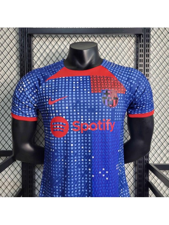 Camiseta FC b-arcelona Pre-Match Azul 23/24