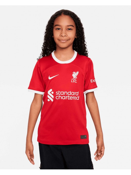 Camiseta Liverpool Fc Primera Equipación 2023-2024 Niño