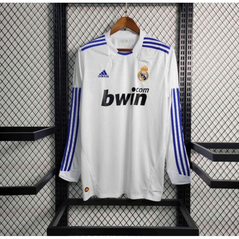 Camiseta Retro Real Madrid Primera Equipación 10/11 ML