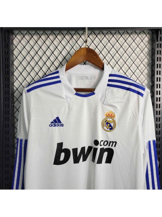 Camiseta Retro Real Madrid Primera Equipación 10/11 ML