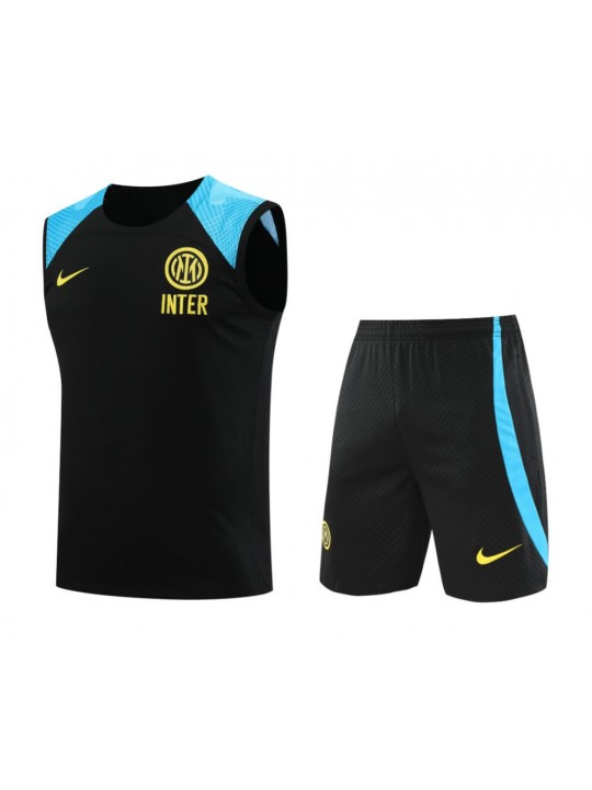 Camiseta Sin Mangas Inter Milan Pre-Match 2023/2024 + Pantalones