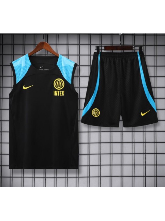 Camiseta Sin Mangas Inter Milan Pre-Match 2023/2024 + Pantalones