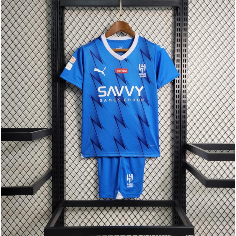 Camiseta Al Hilal SFC Primera Equipación 23/24 Niño