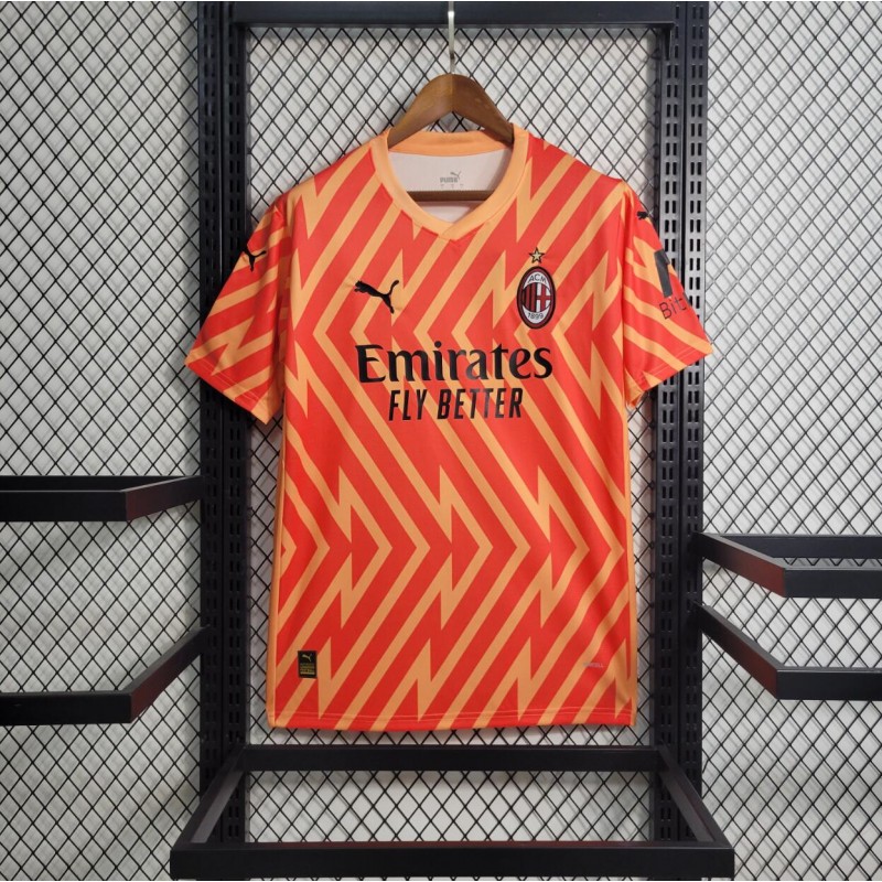 Camiseta Portero AC Milan Naranja 23/24