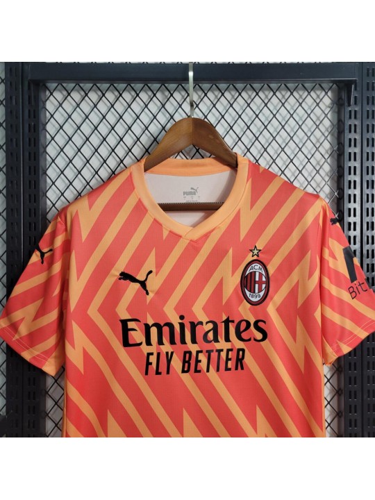 Camiseta Portero AC Milan Naranja 23/24