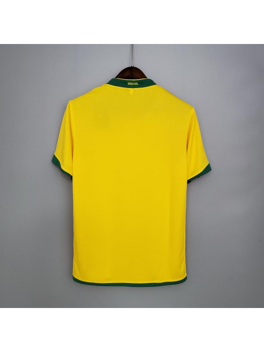 Camiseta Retro Brasil Primera Equipación 2006