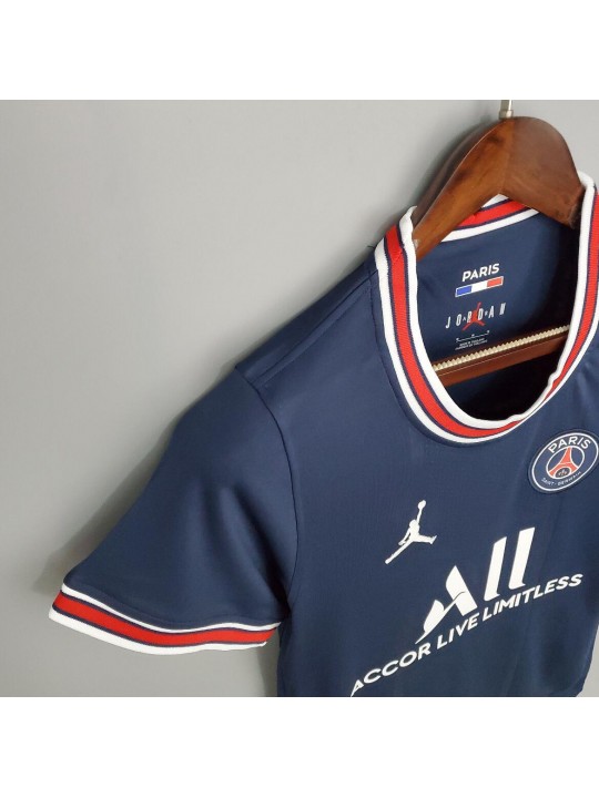 Camiseta Paris Saint-Germain Primera Equipación 2021-2022 Mujer