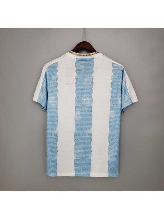 Camiseta Argentina Edición Conmemorativa Equipación 2021
