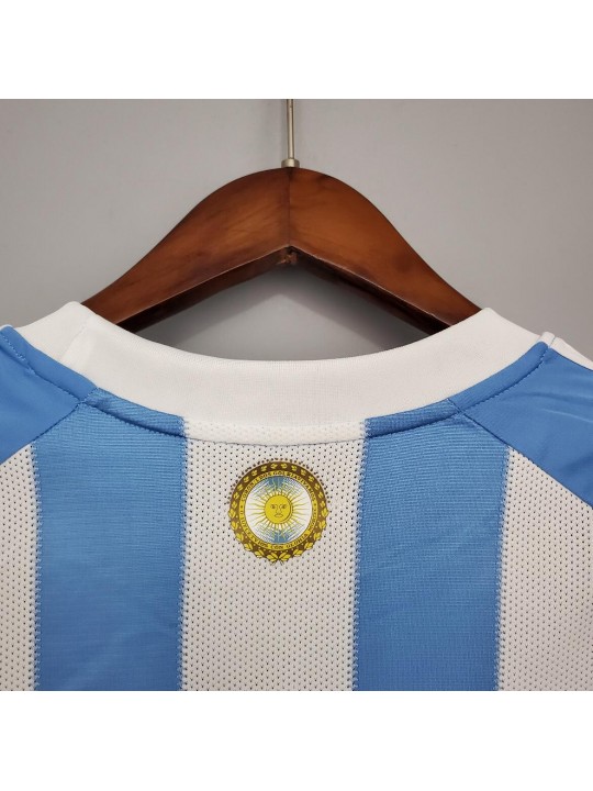 Camiseta Retro 2010 Argentina Primera Equipación