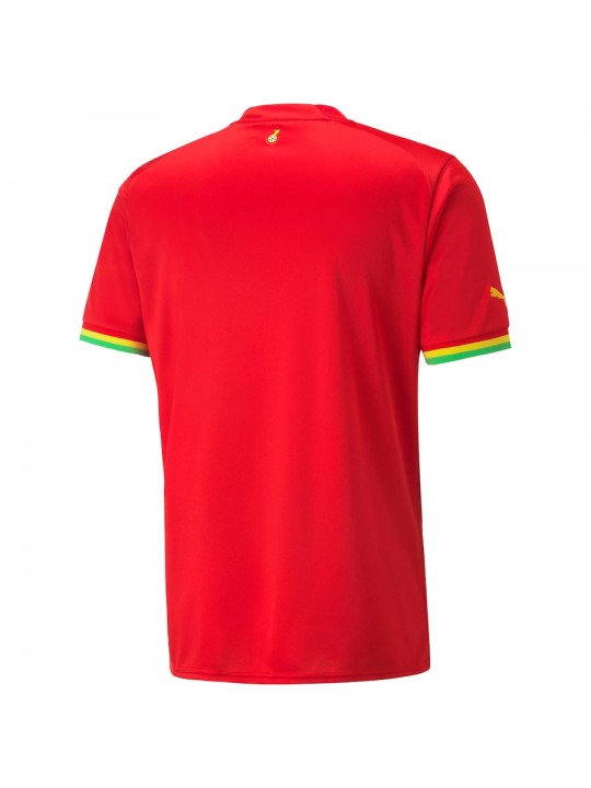 Camiseta Ghana Segunda Equipación 2022