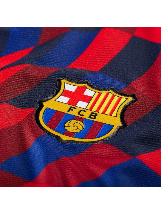CAMISETA DE CALENTAMIENTO FC b-arcelona 2020/2021 ROJO