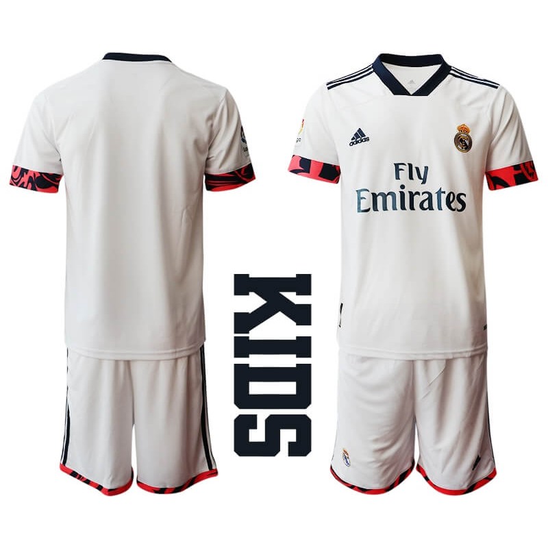 Camiseta Real M-adrid 1ª Equipación 2020/2021 Niño