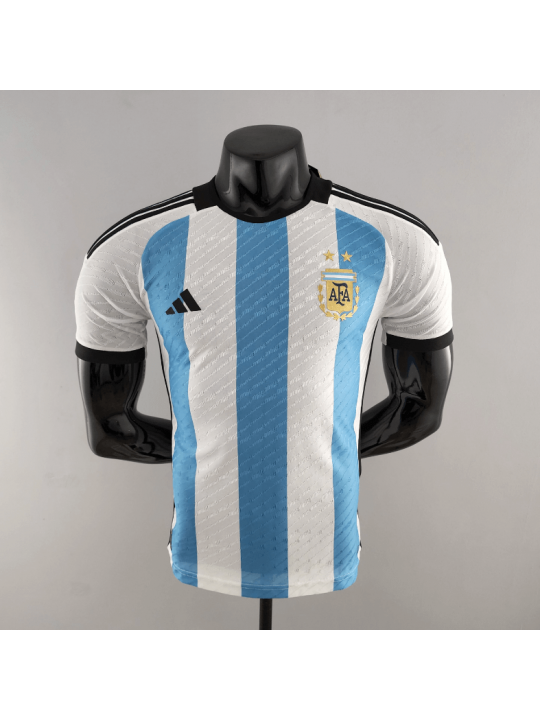 Camiseta Argentina Primera Equipación Authentic World Cup 2022