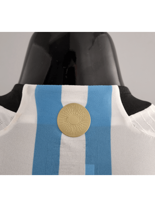 Camiseta Argentina Primera Equipación Authentic World Cup 2022