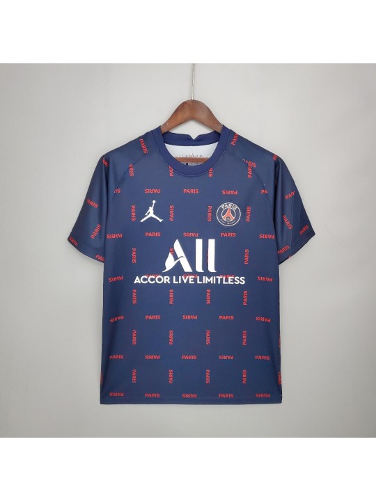 Camiseta 21/22 PSG Training Suit Royal Blue