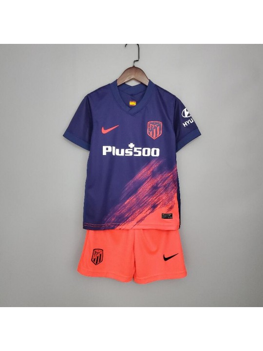 Camiseta Atlético De Madrid 2ª Equipación 2021/2022 Niño