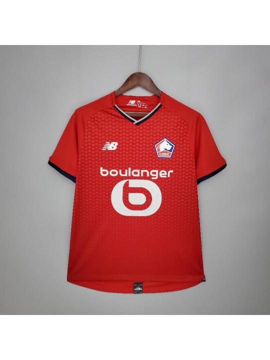 Camiseta Lille Olympique Sporting Club Fc Primera Equipación 2021-2022