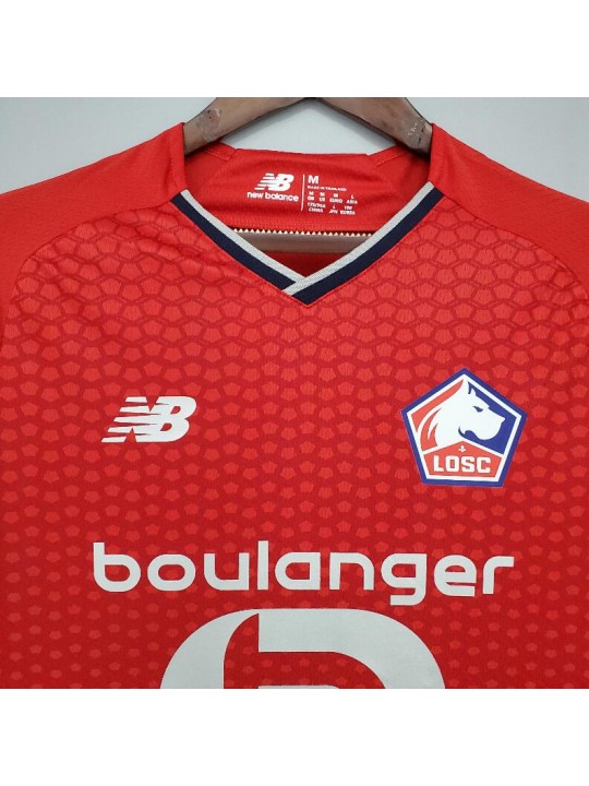 Camiseta Lille Olympique Sporting Club Fc Primera Equipación 2021-2022