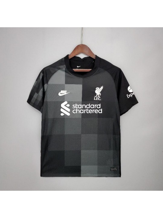 Camiseta Liverpool Portero Liverpool Negra