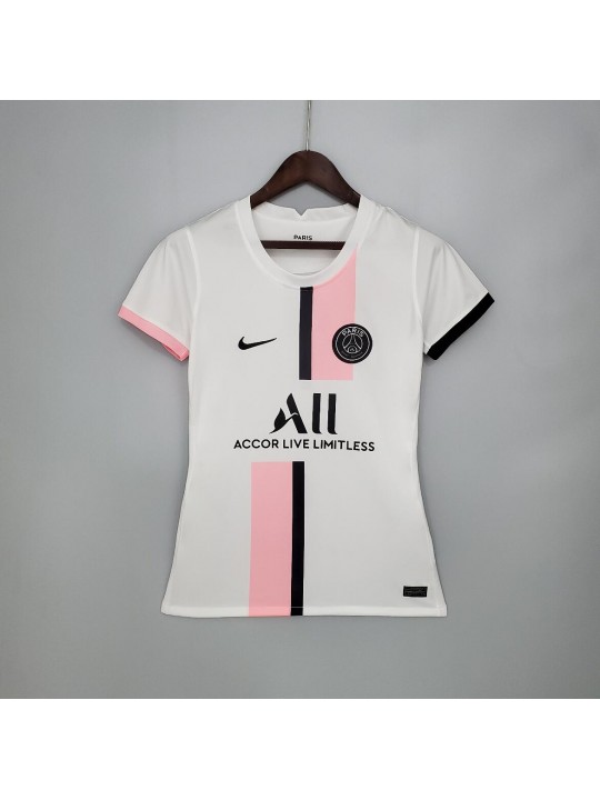 Camiseta Paris Saint-Germain Segunda Equipación 2021-2022 Mujer