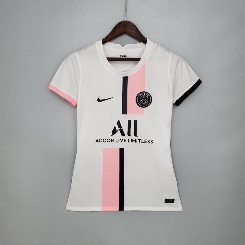 Camiseta Paris Saint-Germain Segunda Equipación 2021-2022 Mujer