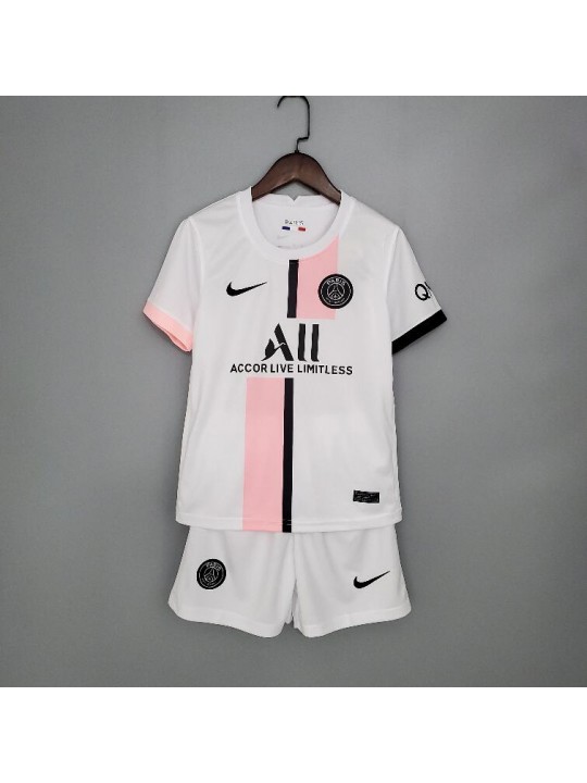 Camiseta Paris Saint-Germain Segunda Equipación 2021-2022 Niño