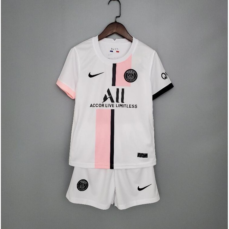 Camiseta Paris Saint-Germain Segunda Equipación 2021-2022 Niño