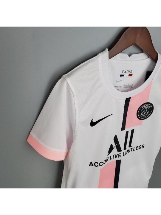 Camiseta Paris Saint-Germain Segunda Equipación 2021-2022 Niño