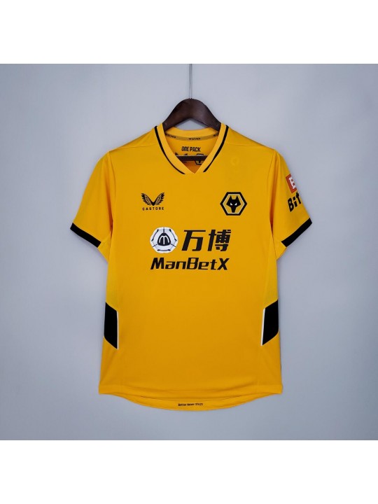 Camiseta Wolverhampton Wanderers Segunda Equipación 2021-2022