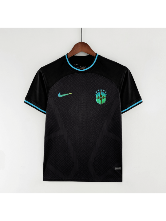 Camiseta Brasil Concepto 2022 Negro