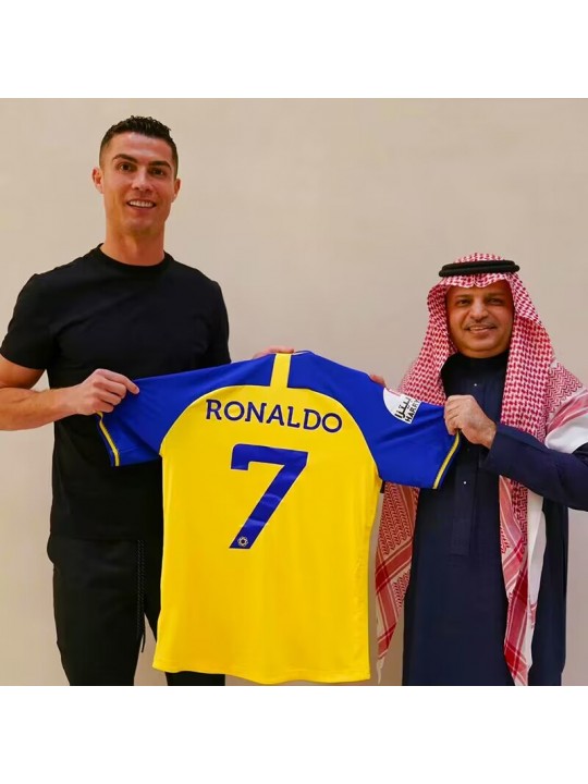 Camiseta Ronaldo 7 Al-Nassr FC Primera Equipación 22/23